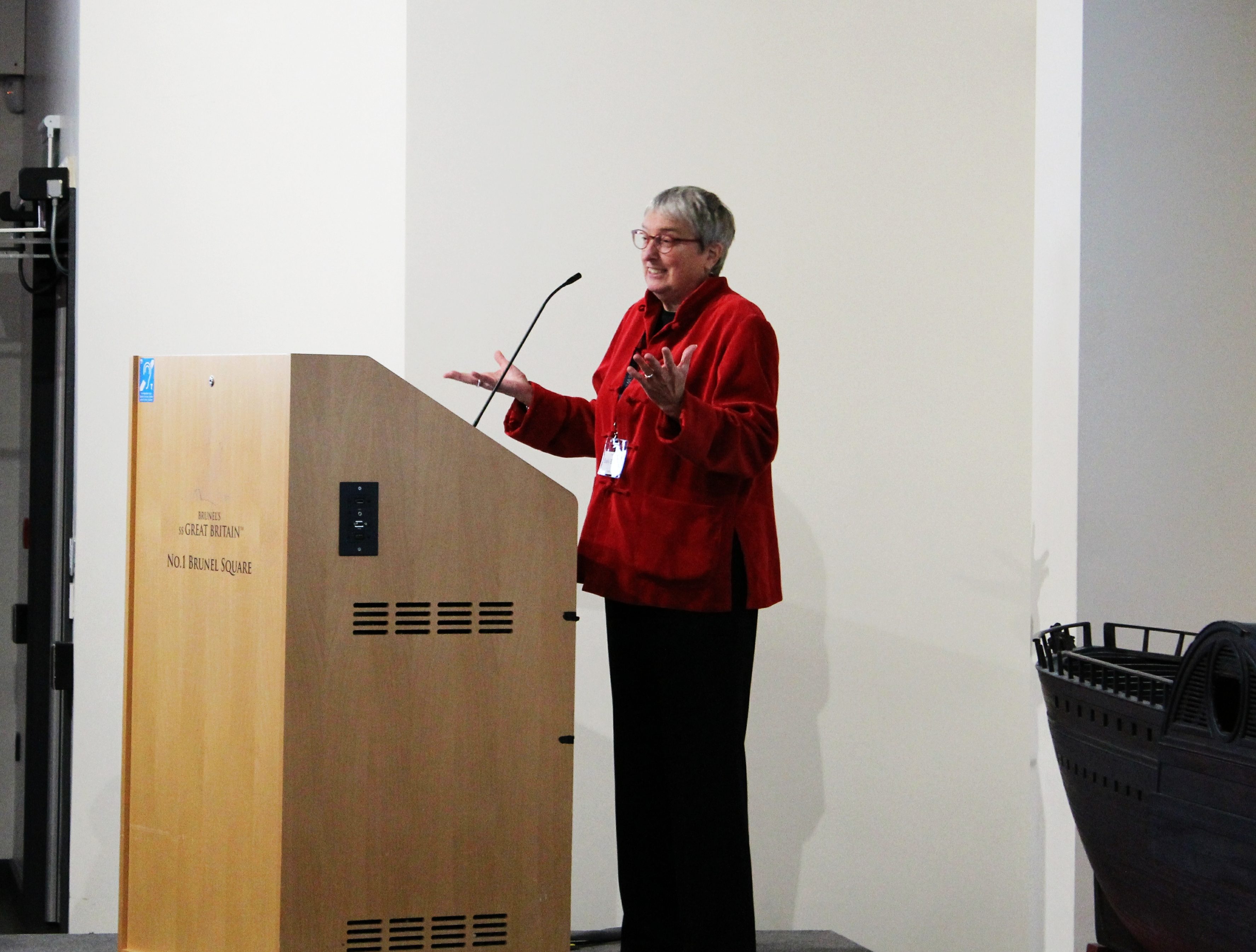 Professor Sally Barnes Opens the Conference